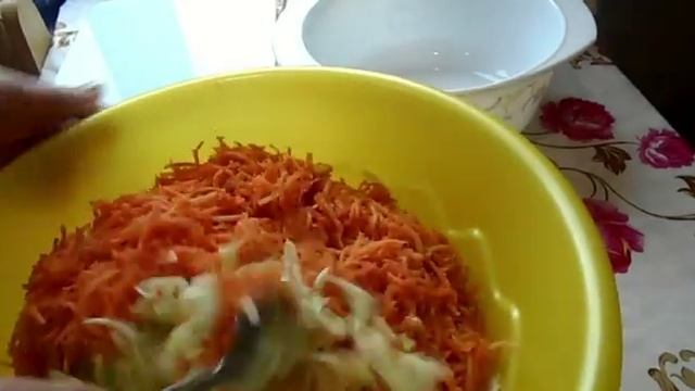 Капуста по - корейски.  Острая закуска из капусты. Просто вкусно!