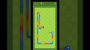 Rainbow Snake Scored 65 on mobile