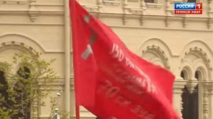 Вынос Знамени Победы! Любовь к Родине к каждом шаге!