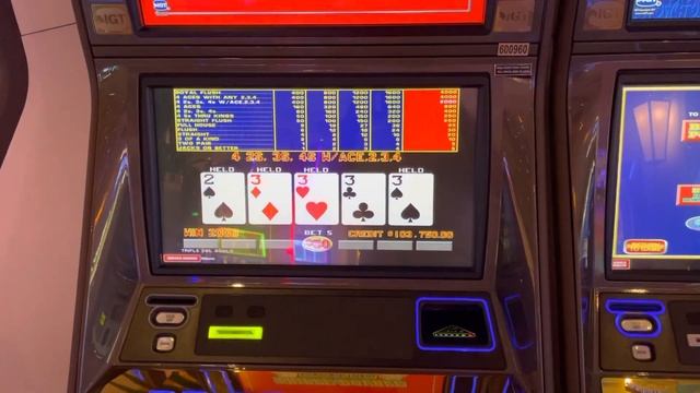 $100,000 (#1 of 2) JACKPOT Wynn (Las Vegas) video poker high limit TRIPLE DOUBLE BONUS POKER смотреть онлайн