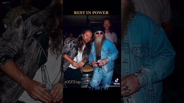 REST IN POWER !!! Salute to a legend !!! #ZZTop #DustyHill #LegendaryBassGuitar