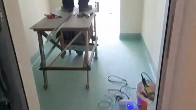 Фрезеровка и сварка коммерческого линолеума. смотреть онлайн