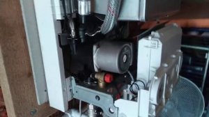 Двухконтурный газовый котёл в бане.