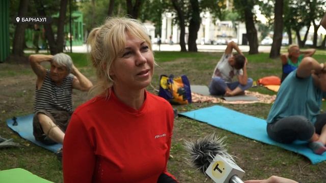 Парки Барнаула набирают популярность среди любителей активного отдыха