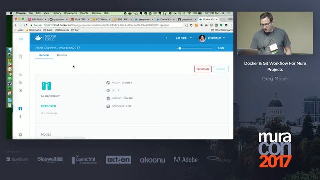 Docker & Git Workflow For Mura Projects | Greg Moser | MuraCon 2017 смотреть онлайн