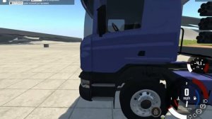 BeamNG.Drive | Scania 360 л.с. против 100 тонн!!