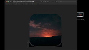 Создаю свою иконку на "MacOS" в форме приложение "Apple"
