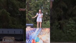 Как много лет во мне любовь спала..❤️ первое моё исполнение на сцене этой песни 😅