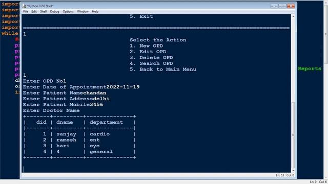 Hospital Management System Project in Python | Python MySQL Projects | Class 12 CS IP Projects смотреть онлайн