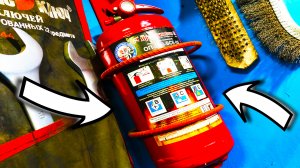 Огнетушитель в гараже ОЧЕНЬ ВАЖЕН должен быть у всех! Стойка для огнетушителя в гараж СВОИМИ РУКАМИ.