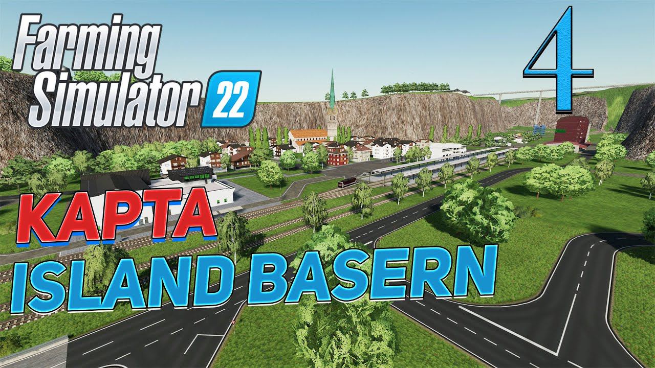 FS 22 Карта "ISLAND BASERN" # 4 ✦СТРИМ✦ смотреть онлайн