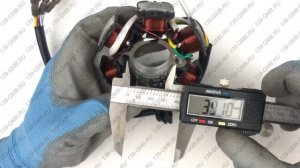 Статор генератор 139FMB (6 катушек + 5 проводов) - обзор, замеры | 139-QMB.RU