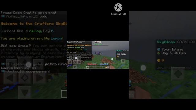 Hypixel skyblock server mcpe 1.19.60 #minecraft #shorts смотреть онлайн