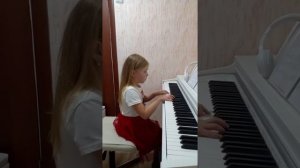 Александра Пермякова 7 лет. С.М. Майкапар' Осень'.mp4