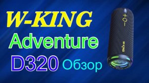 Обзор колонки W-KING D320