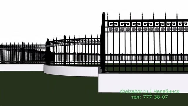 проект ограждения Храма, в Аргаяшском районе, поселка Кузнецкое, Челябинской области смотреть онлайн