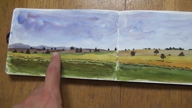 Moleskine Watercolor Album Review (Moleskine Sketchbook for Watercolor Painting) смотреть онлайн