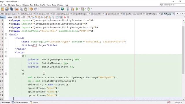 28.TYBSC IT SEM 5 ENTERPRISE JAVA PRACTICAL (INTRO TO JPA CRUD)