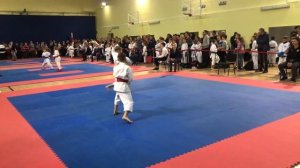 Соревнования по каратэ. Ката 10 лет. Karate. Kata