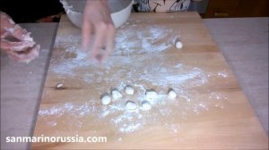 Клецки из творога, ньокки.