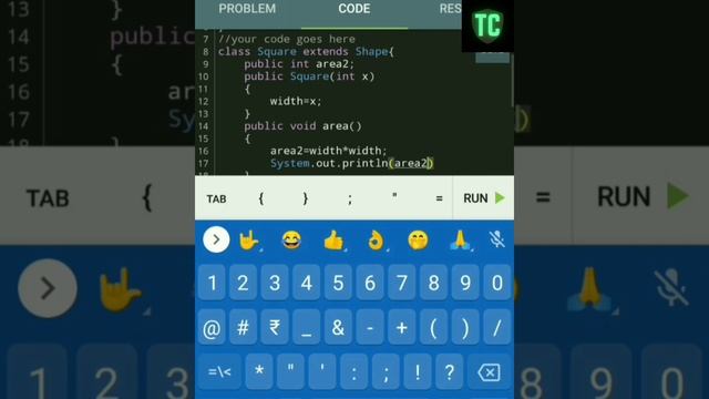 Shapes 5th java program solution | JAVA project answers | Sololearn free certificate courses