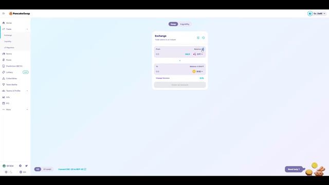 Pancakeswap | Как обменять токены? | Инструкция