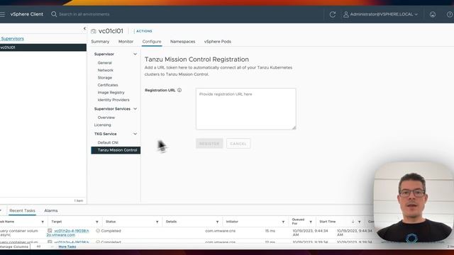 Attach VMware Tanzu Mission control(TMC) to vSphere to automate Kubernetes deployments смотреть онлайн