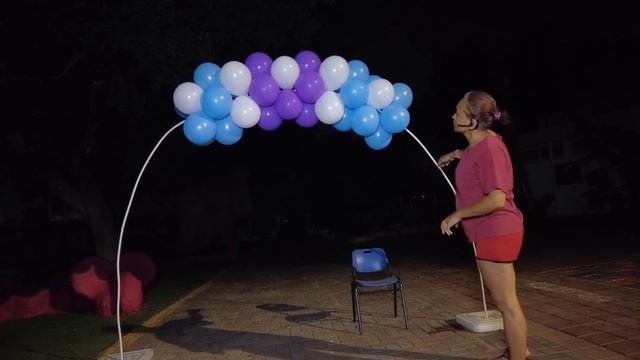 Как сделать АРКУ ИЗ ВОЗДУШНЫХ ШАРОВ на каркасе своими руками? смотреть онлайн