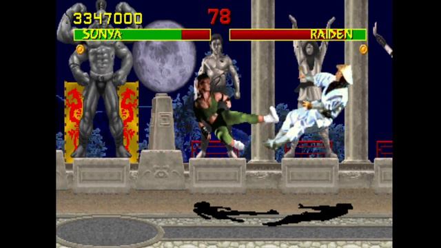 Sonya - Mortal Kombat - Arcade Playthrough смотреть онлайн