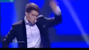 Eurovision 2012 Lithuania: Donny Montell - Love is Blind (Live Second Semi-Final)