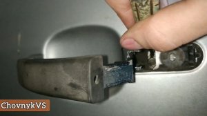Что делать если не устанавливается наружная ручка двери Форд Фиеста 2007