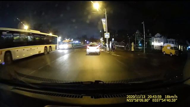 Pioneer VREC-DZ700DC - ночная запись. Фронтальная камера. смотреть онлайн