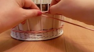 ПЛЕТЕНИЕ ИЗ ГАЗЕТ ШКАТУЛКА ИЗ БУМАГИ МАСТЕР КЛАСС поделки