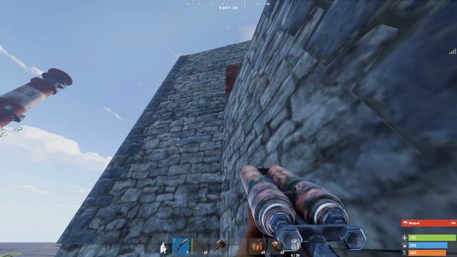 КОРАБЛЬ ПРИЗРАК В RUST PS5/PS4. РАСТ ПС5\ПС4