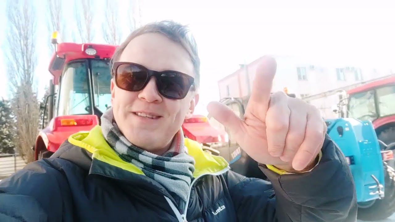 Вторжение YTO в город Воронеж. Новая база тракторов. смотреть онлайн