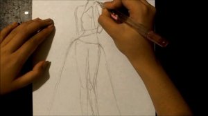 Fashion Illustration - My Complete Narrated Process (Part 1)