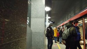 Станция метро Кунцевская Москва Большая кольцевая линия / metro Kuntsevskaya Moscow