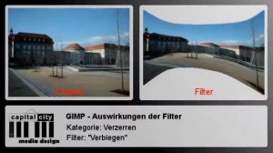 GIMP - Auswirkungen der Filter - Teil 2 / 7