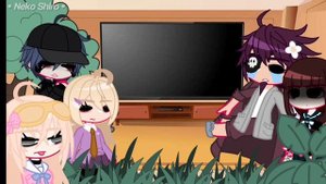 Drv3 reacts to Kokichi sister as Celestia Ludenberg || Neko Shiro ✩