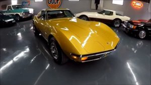 1972 Corvette Coupe - War Bonnet Yellow/Saddle, #'s Match, 4-Speed, A/C - Seven Hills Motorcars