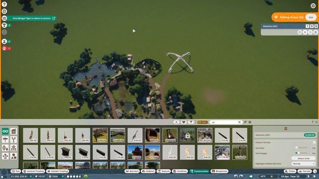 Savanna Dome Habitat - Planet Zoo Lets Play Franchise Mode смотреть онлайн