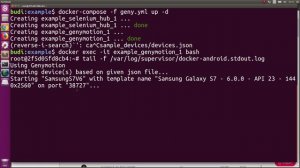 Docker-Android supports Genymotion Cloud