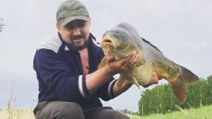 Открылся по карпу. Первая рыба сына