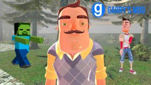 ПРИВЕТ СОСЕД И МАЙНКРАФТ В ГАРРИС МОДЕ!HELLO NEIGHBOR AND MINECRAFT IN THE GARRY'S MOD!ШОУ ХРИПЛЫХ!