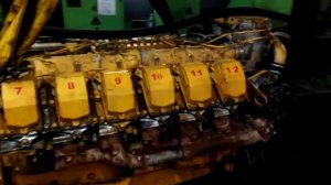 Cold Start Great RUSSIAN YAMZ-850.10 diesel engine (after overhauling)