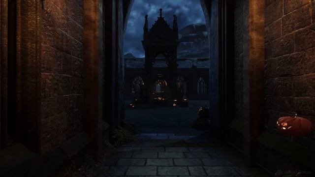 Halloween at Hogwarts ? | Harry Potter Music & Ambience смотреть онлайн