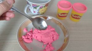 Как размягчить подсохший пластилин Play-Doh.