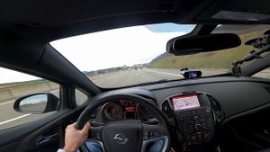 Opel Astra J OPC (2018) - Top Speed on German Autobahn - POV Drive