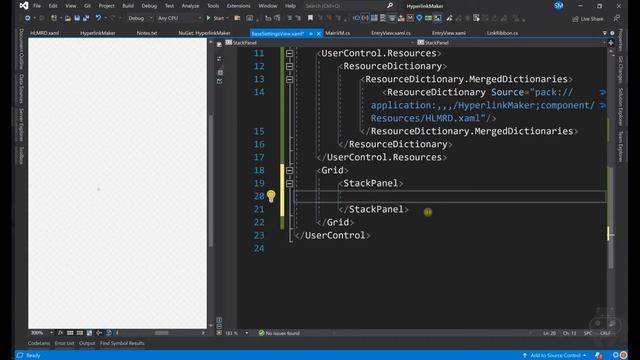 Build a modern UI for an Excel VSTO Add-in using WPF / MVVM
