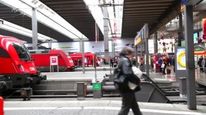 A Walk Around The Munich Central Station / München Hauptbahnhof